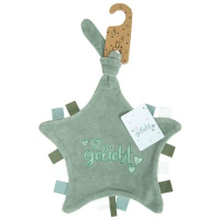 Schmusetuch salbei "geliebt"